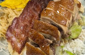 Signature Roast Duck with Barbecue Pork