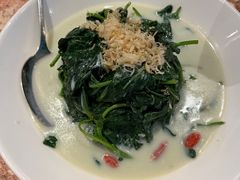 豆浆蟹肉番薯叶苗-唐宫小聚(新港中心店)