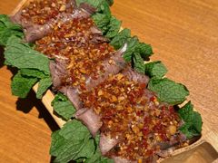 薄荷牛肉卷-一坐一忘云南菜(北京skp店)