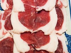 手切苏尼特羊上脑芯-宣武小院涮肉(前门店)