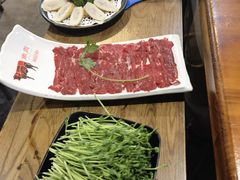 现切牛肉-捞围鲜·港式打边炉(海阳路店)