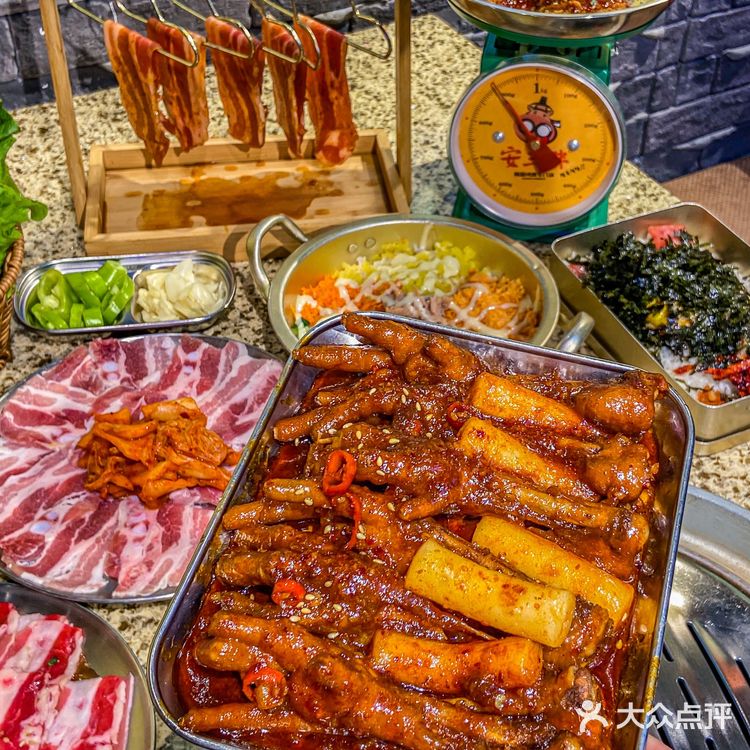 沈阳qiao有氛围韩国烤肉大排档qiao韩qiao香