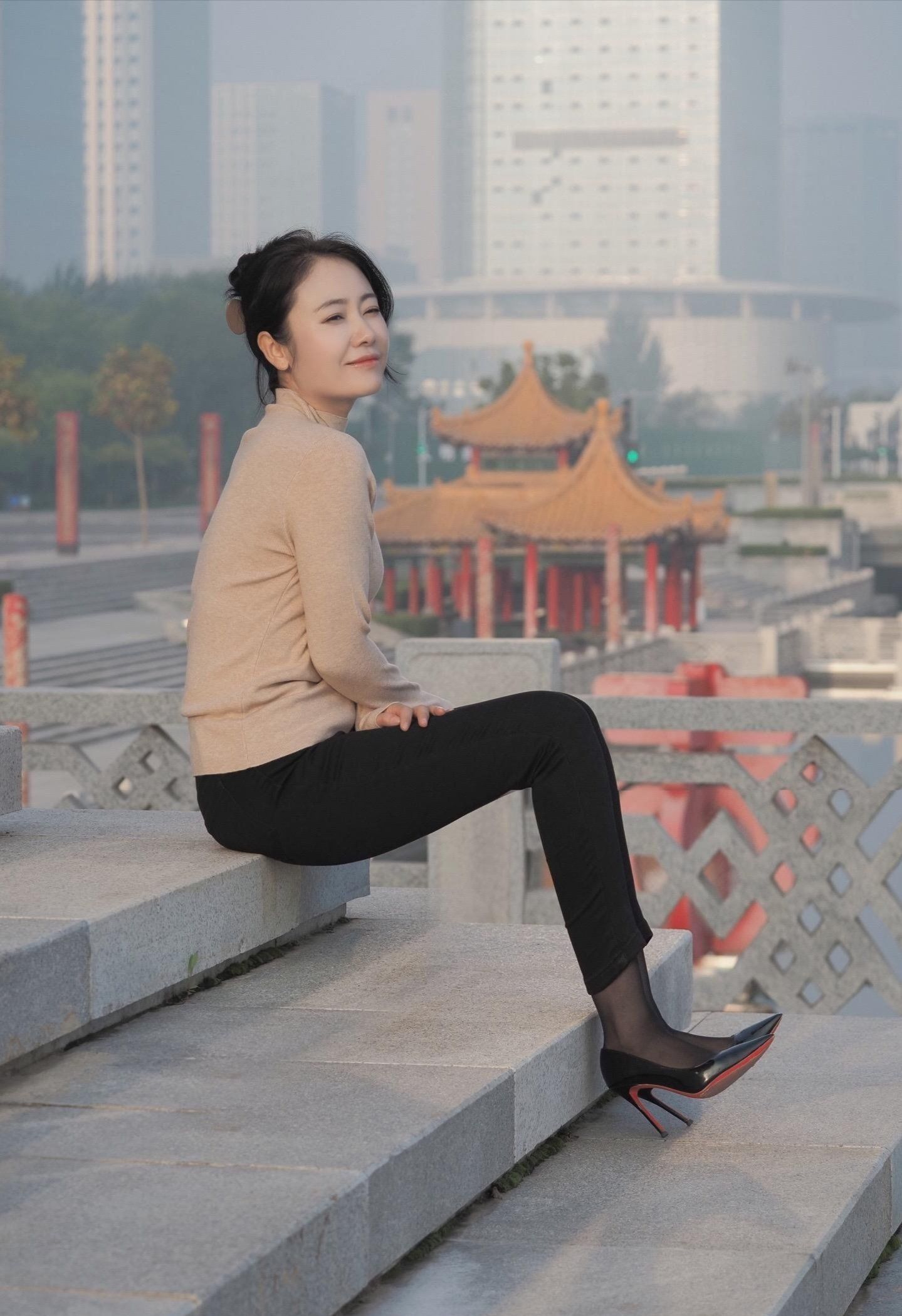 金阿姨的含审美观是越来越高了