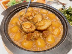 石锅鲍鱼焗土豆-万宝海鲜舫(劳动公园店)