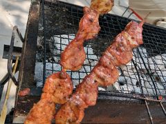 -龙裕山庄烤全羊