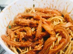 爆椒牛肚热干面-蔡记炸酱热干面(昌里路店)