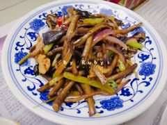 干锅茶树菇-普天和酒楼·新津菜·烤鸭(天津之眼店)