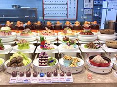 -海派美食·家宴海鲜青岛菜·石锅鲽鱼头(东方城店)