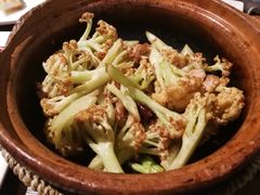 干锅有机花菜-南拳十三姨·潮汕砂锅粥(世纪金源店)