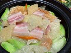 肉皮丝瓜面筋煲-圆苑(静安寺店)