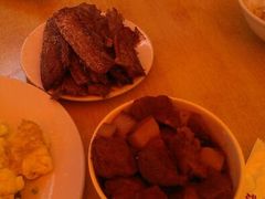 坛肉，炸刀鱼-铁亭子豆腐馆(振兴街店)