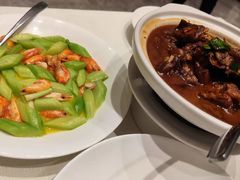 黄瓜炒河小虾-道道鲜·崇明私房菜(五角场店)