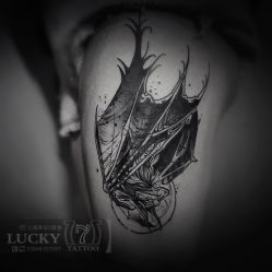 -幸运7纹身刺青Lucky7tattoo