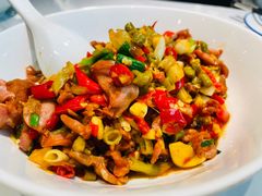 酸辣鸡胗-兰湘子·湘菜小炒(济南领秀城店)
