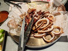 -草家酱蟹炭火烤肉店(珲春南路一店)