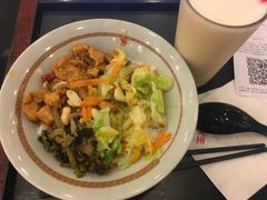 宫保鸡丁饭套餐-永和大王(蛙嫩鸡香煲煲鲜·军博店)