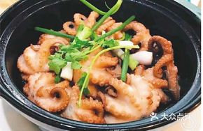 Stir-fried Octopus with Sand Ginger
