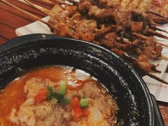 蒜香猪脑-金雨烧烤(新城南都店)