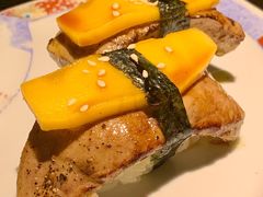 鹅肝芒果握饭-山葵家·创意料理(临平银泰城店)