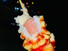 一半芝士一半热狗-蜜笑芝士热狗