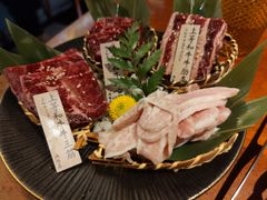 极上和牛拼盘-肉魁屋·烧肉·烧鸟·酒场(高新店)
