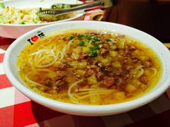 羊汤手工空心面-西贝莜面村(上海百联西郊店)