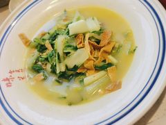 杭白菜烧云南豆皮-三品香·江浙菜(松江九谊店)
