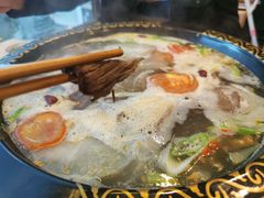 阿巴郎·牦牛肉汤锅-四姑娘山阿巴郎·藏式花园餐厅