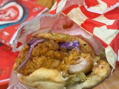 香辣鸡腿堡-塔斯汀中国汉堡(横岗志健广场店)