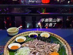 手撕黑山羊-阿谋美食·广西菜