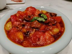 番茄炖牛肉-初蓉丨遇见新川菜(亲贤街荣耀店)