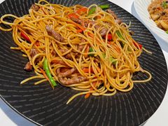 黑椒牛柳炒意粉-水天堂西餐厅(绿宝广场店)