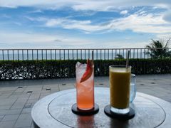-日落吧·海景咖啡厅·餐酒吧·鸡尾酒·下午茶·乐队表演·浪漫夕阳·三亚文华东方酒店