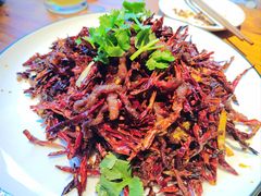 干煸牛肉丝-小眼睛餐饮&杨杨夜宵