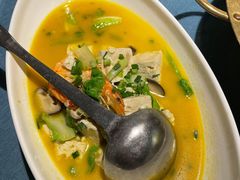 八小时鸡汤炖自制豆腐-清真·卡德尔大叔新疆主题餐厅(龙汇路店)