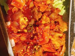 火辣猪肘铲-冰川延边料理·炭烤串(原小木屋店)