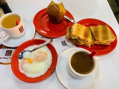 咖椰牛油吐司套餐-亚坤(美芝路店)
