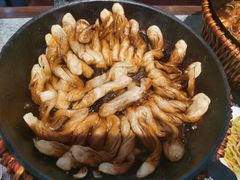 排骨豆角卷子-华盛园卷子王农家菜水库鱼