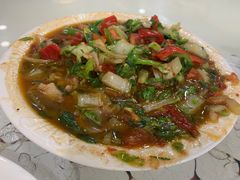 毛白菜拌面-托克逊老四号餐厅