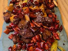 歌乐山辣子雪花牛肉-莲·中餐厅(成都首座万豪酒店)