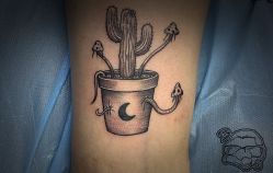 植物-雕哥的纹身店A3 TATTOO&纹身培训