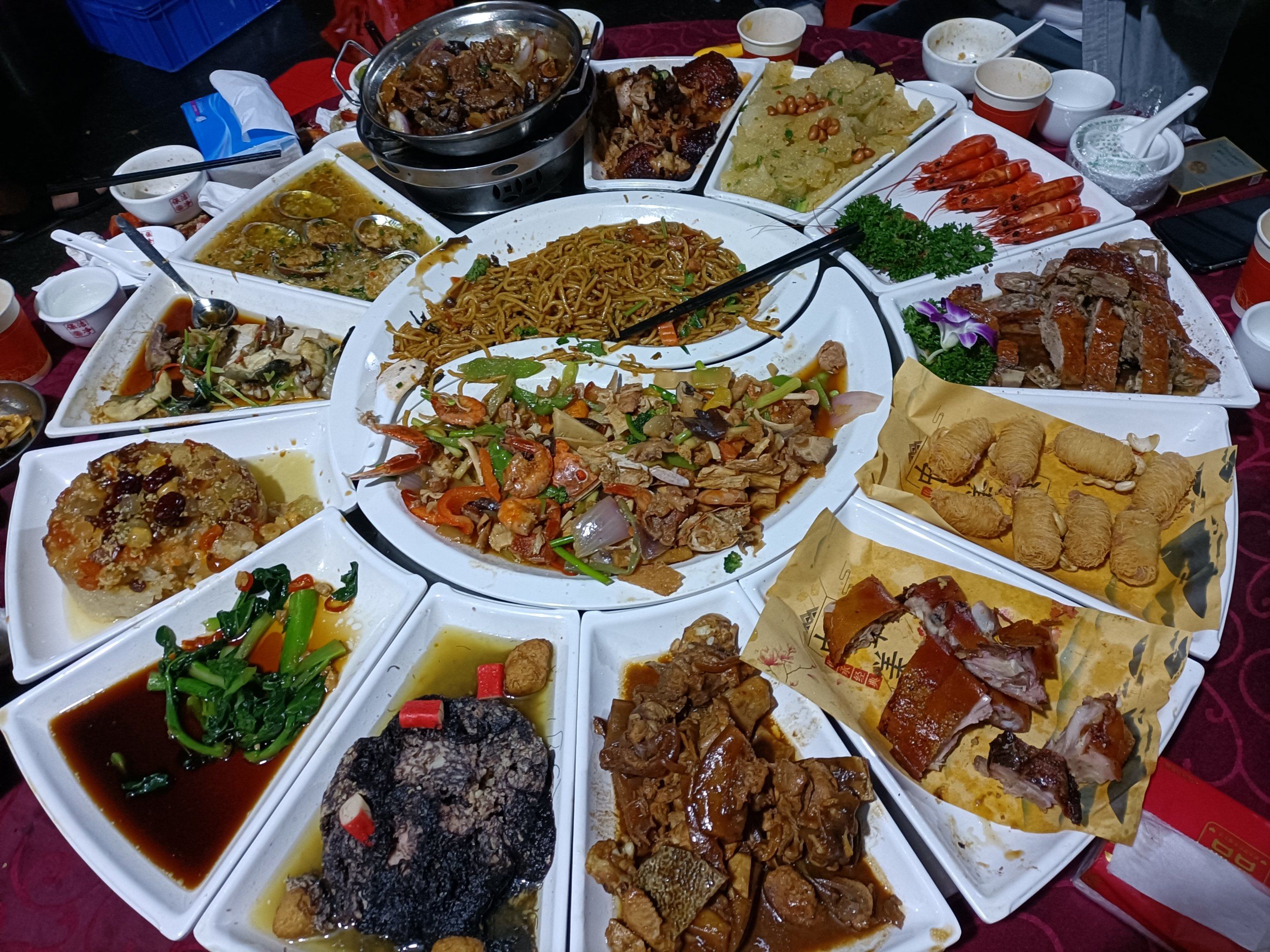 满桌佳肴大分享