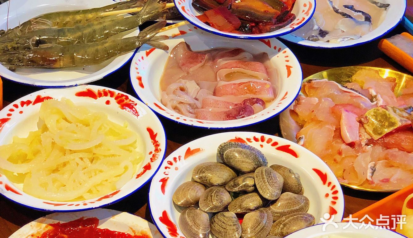 福州首家zui新鲜平价的海鲜集市火锅‼️低至3.5‼️