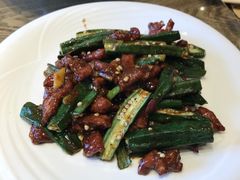 秋葵牛柳-毓聪妈妈菜(合肥路店)
