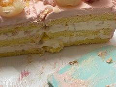 低糖海盐荔枝玫瑰-5Cake五度无蔗糖低脂蛋糕(陶然亭店)
