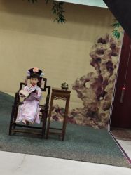-后宫·古装汉服京剧儿童亲子全家福摄影