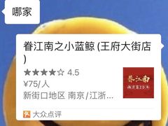 -眷江南之小蓝鲸(王府大街店)