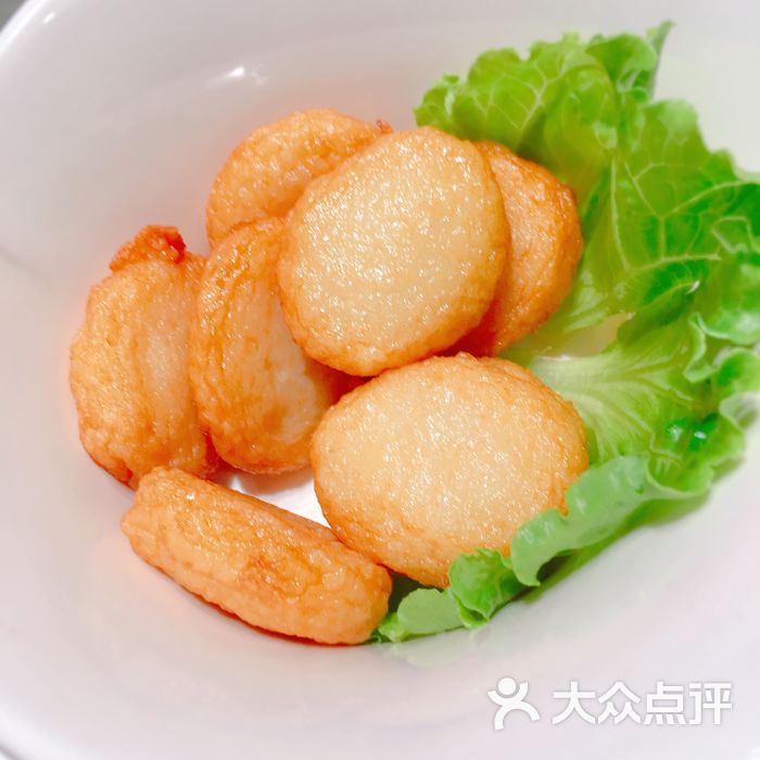 海底捞火锅鱼饼图片