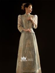 点击看大图 -艾拉·女王婚纱礼服馆