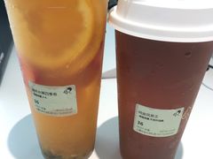 满杯水果四季春-喜茶(上海兴业太古汇店)